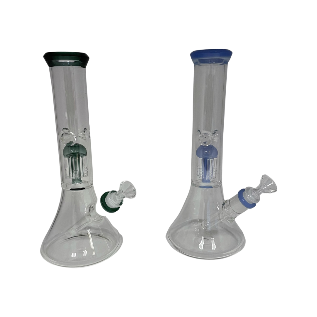 Jellyfish Beaker Glass Water Pipe