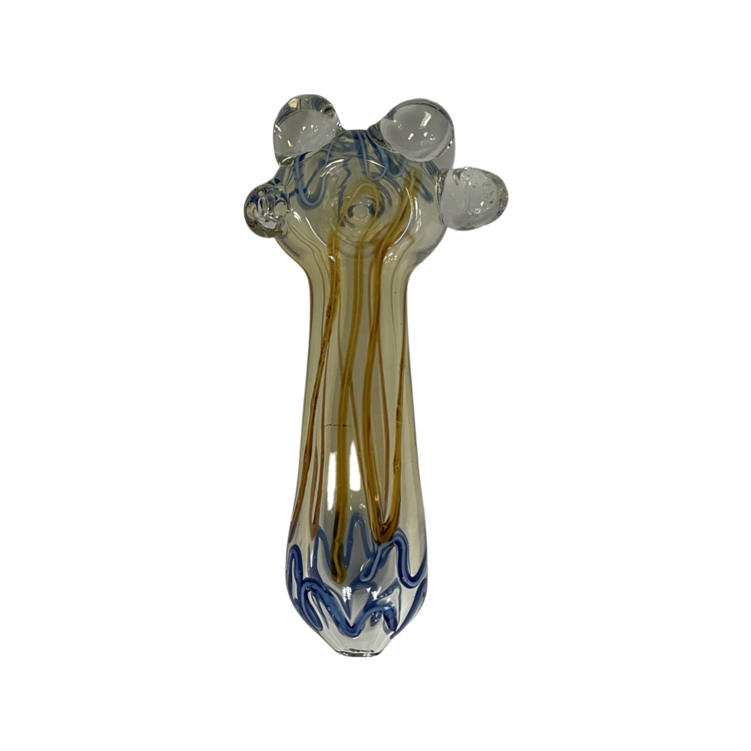 Snake Skin Glass Hand Pipe 6